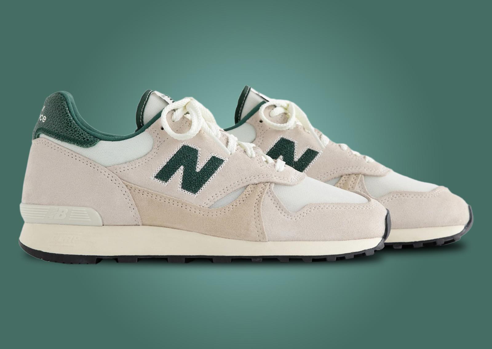 Aime Leon Dore x New Balance 475 Green Lateral