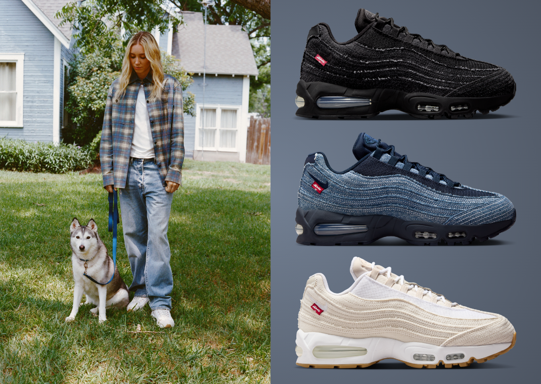 The Levi's x Nike Air Max 95 OG Pack Releases July 2025