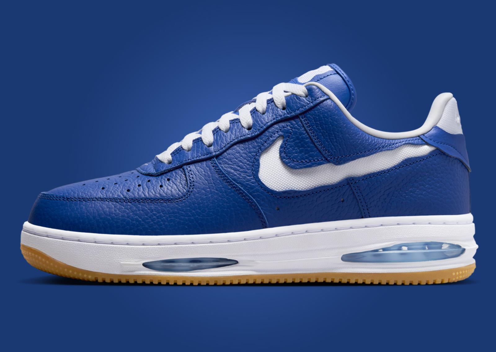 Nike Air Force 1 Low Evo Team Royal Lateral