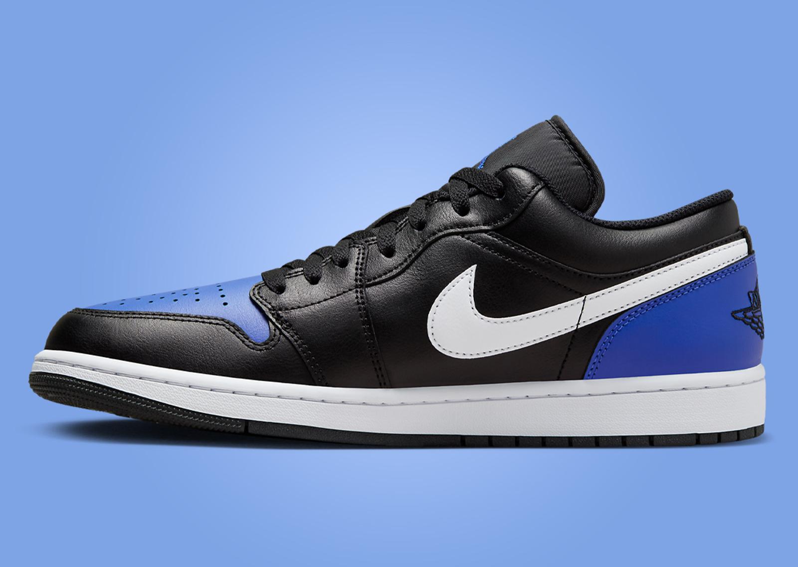 Air Jordan 1 Low Royal Toe Medial Right