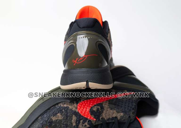 Nike Kobe 6 Protro Italian Camo Heel