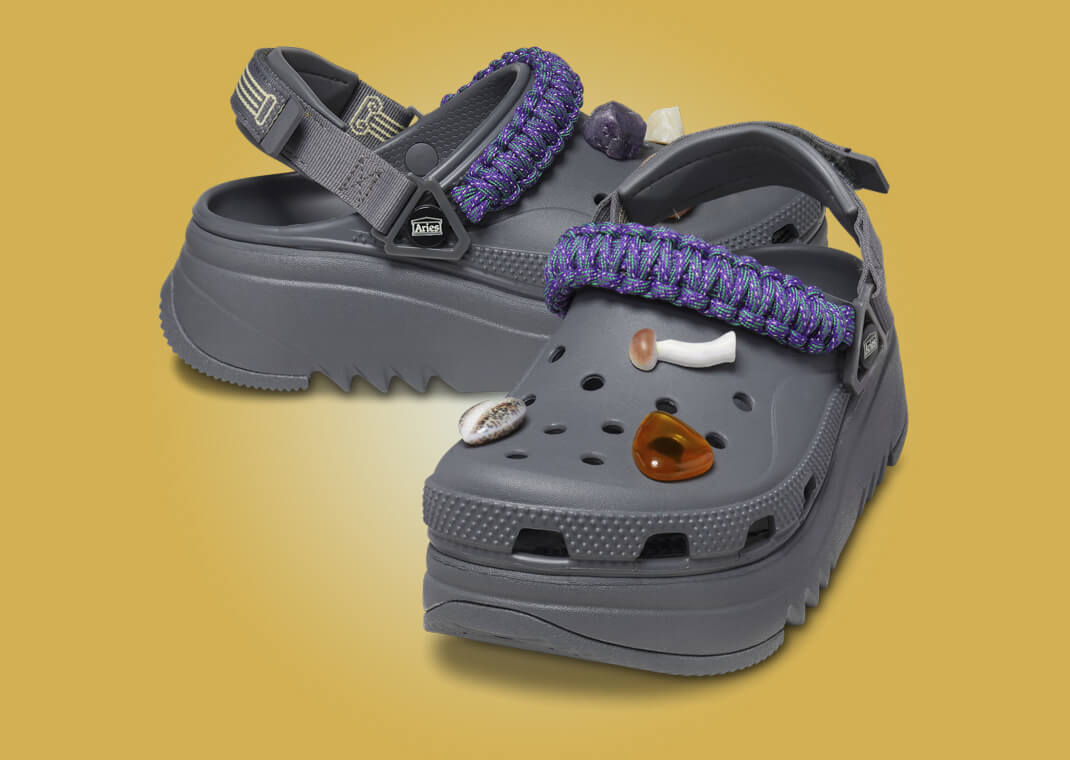 The Aries x Crocs Classic Hiker Xscape Clog Pack Releases September 7