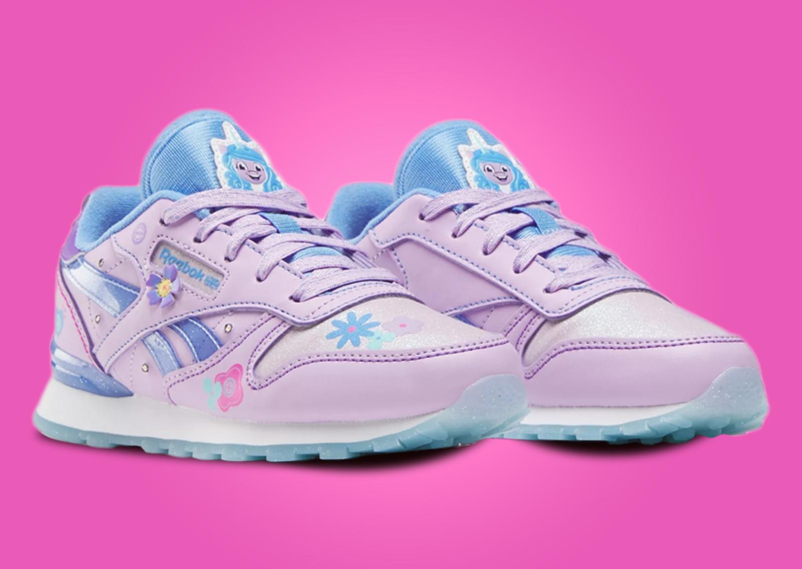 My Little Pony x Reebok Classic Leather Step N Flash Izzy Angle