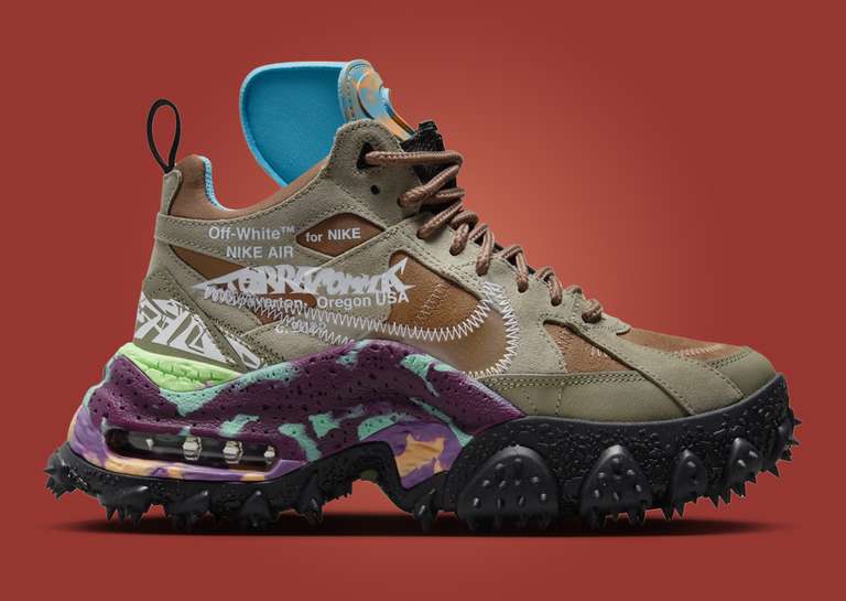 Off-White x Nike Air Terra Forma Archaeo Brown Medial