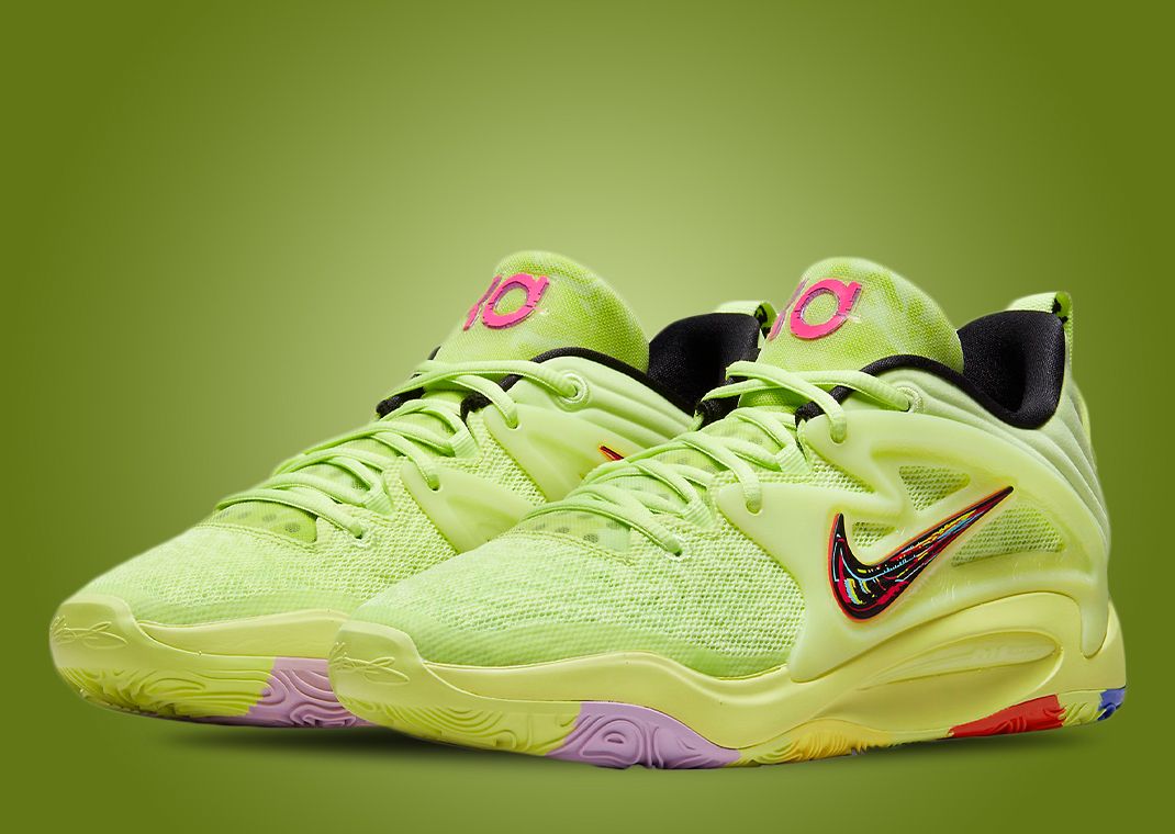 The Nike KD 15 Surfaces In Light Lemon Twist