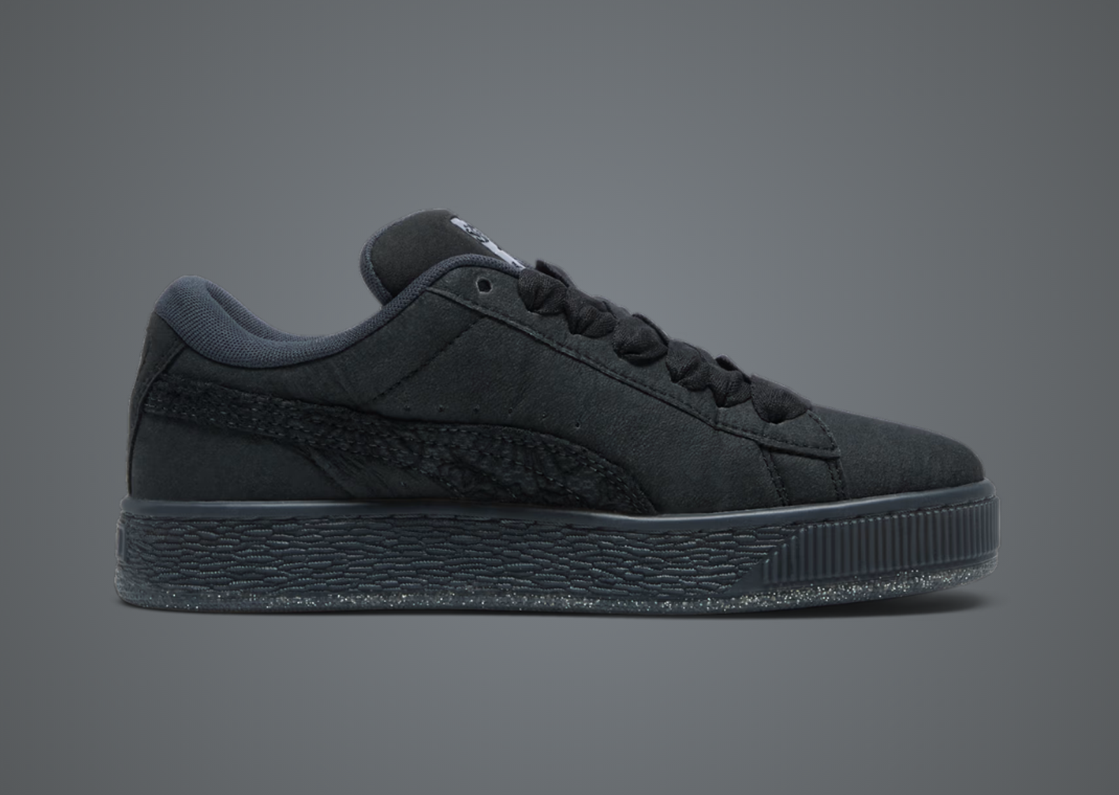 Collina Strada x Puma Suede XL Black (W) Medial