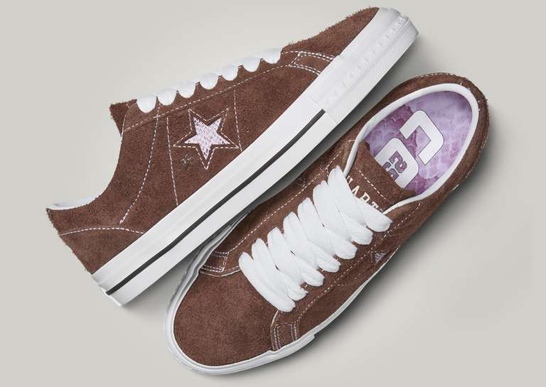 Quartersnacks x Converse One Star Pro Ox Brown Top and Lateral