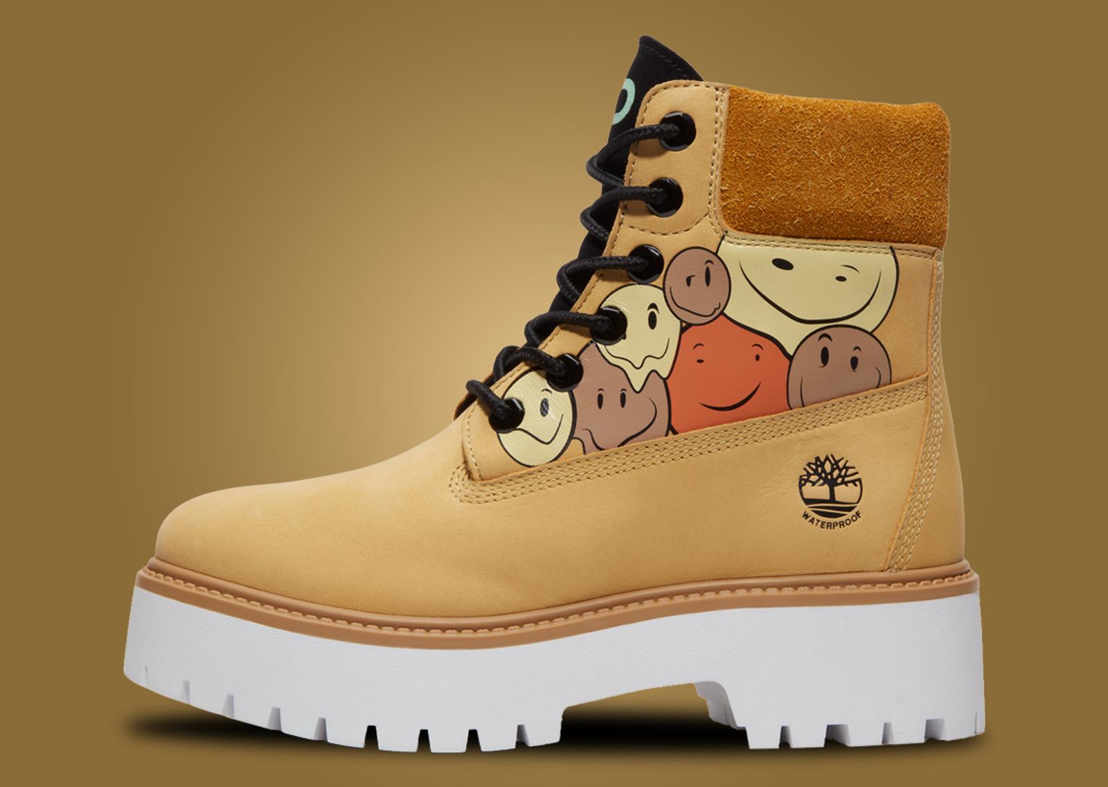 CNSTNT:DVLPMNT x Timberland 6-Inch Waterproof Platform Boot Shades of Happiness Lateral