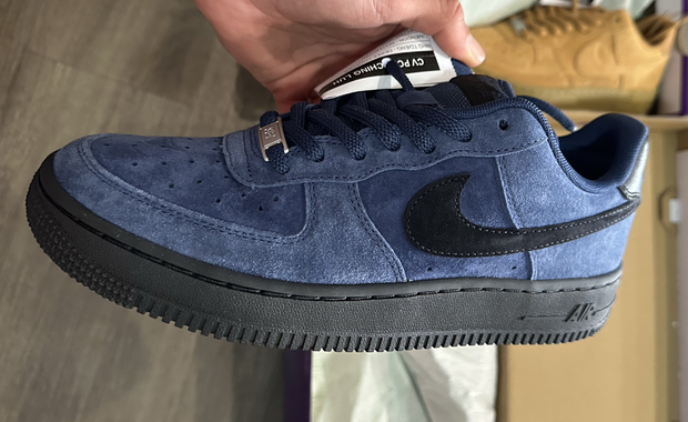 The Nike SB Air Force 1 is Dropping in Navy Suede for the Holiday