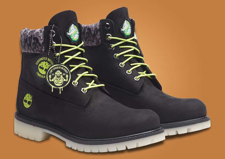 Ghostbusters x Timberland Premium 6" Boot Black Angle