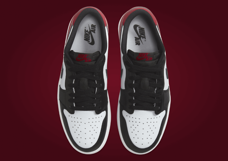 Air Jordan 1 Low OG Black Toe Releases August 4