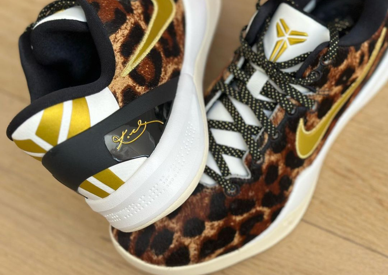 Nike Kobe 8 Protro Leopard Print PE Top and Heel