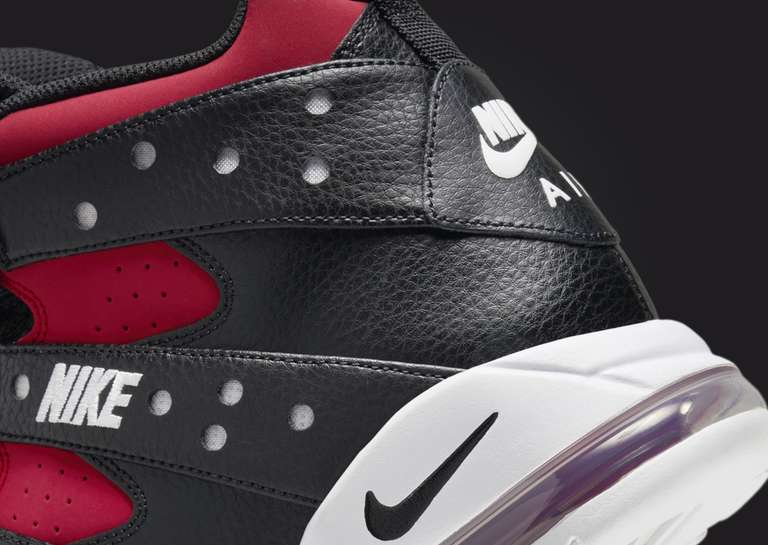 Nike Air Max 2 CB 94 Black Gym Red Heel Detail