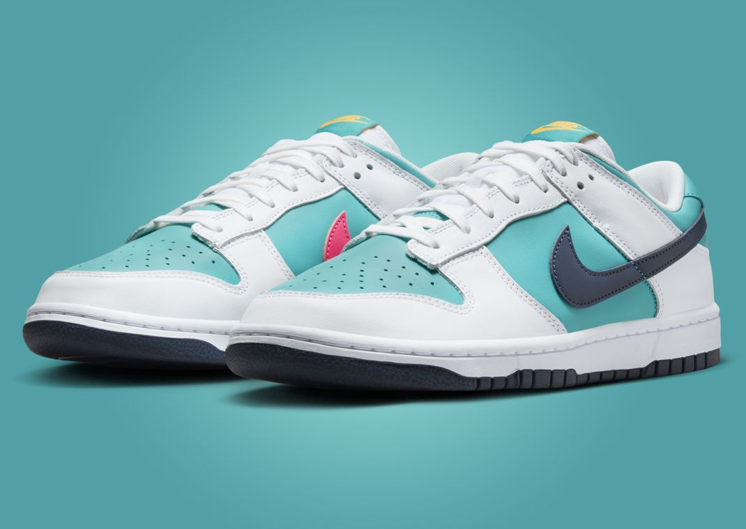 The Nike Dunk Low Dusty Cactus Thunder Blue Release Summer 2024