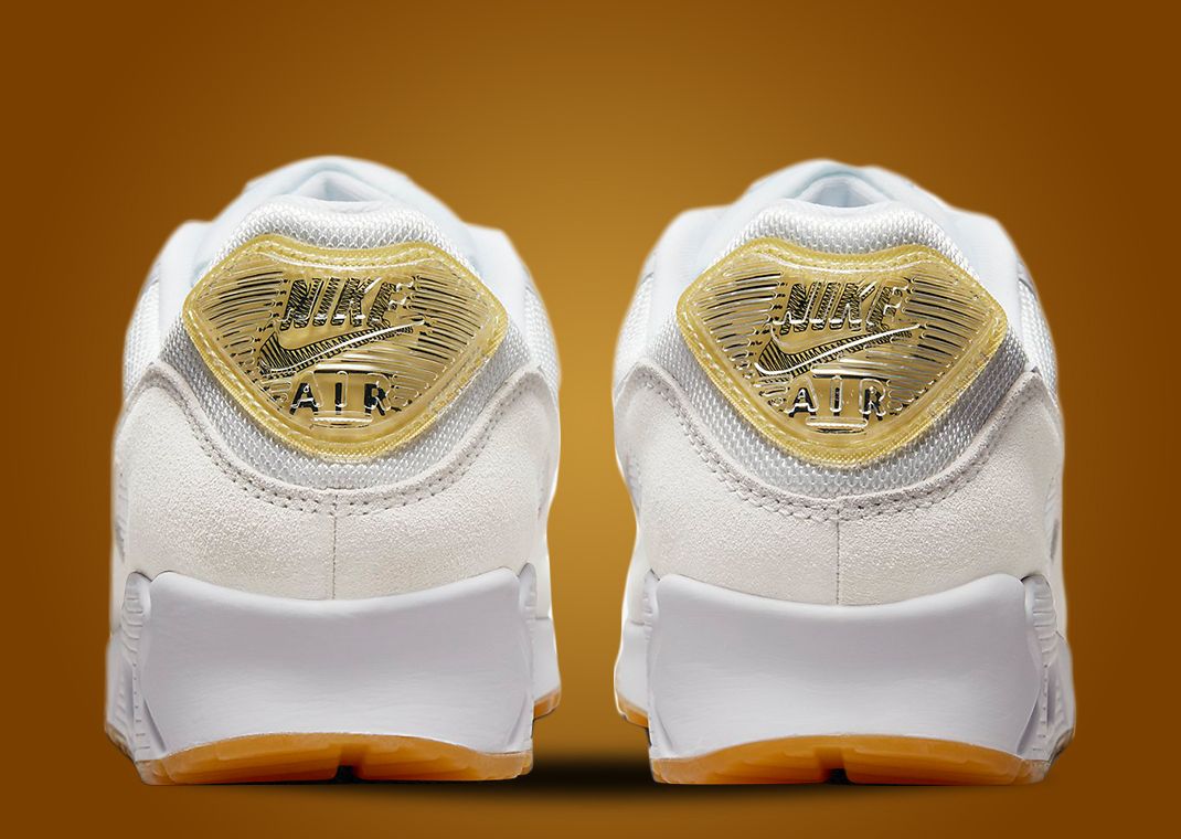 nike air max 90 worldwide white gold