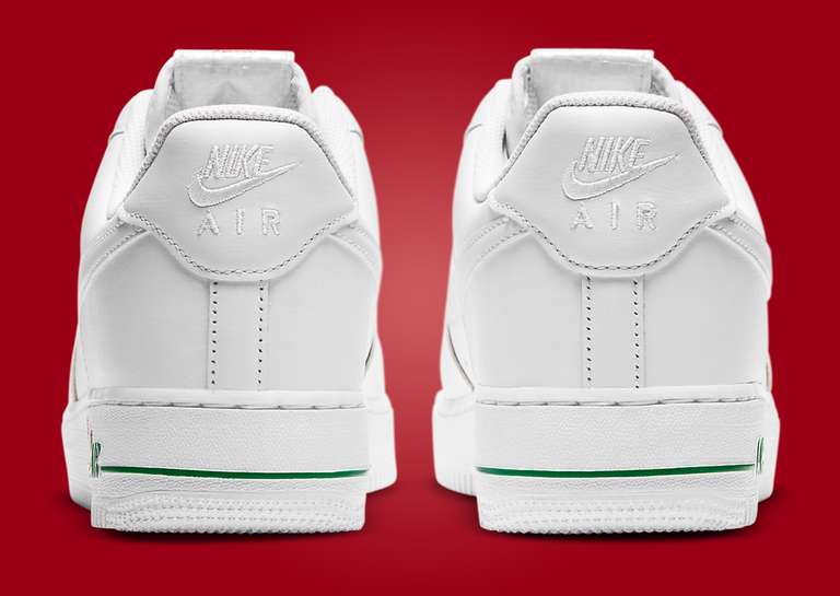 Nike Air Force 1 Low Rose White Heel