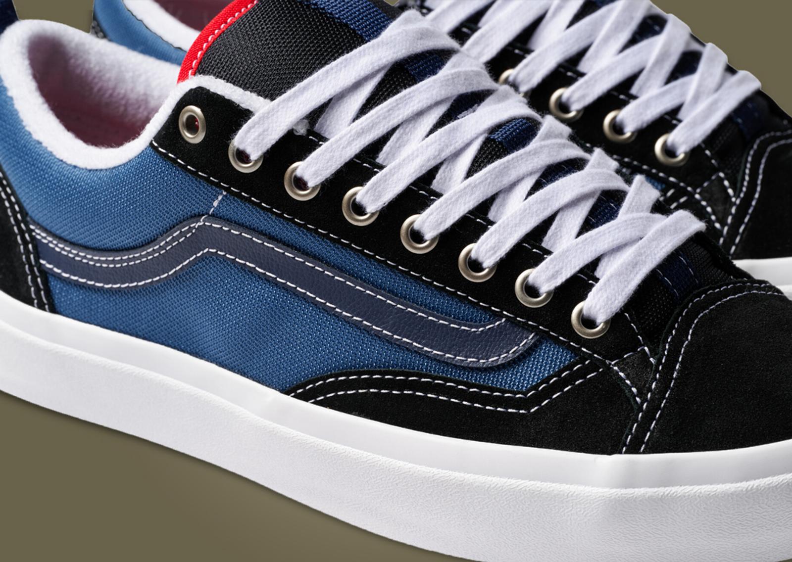 Vans Skate Old Skool 36+ Navy Red Detail