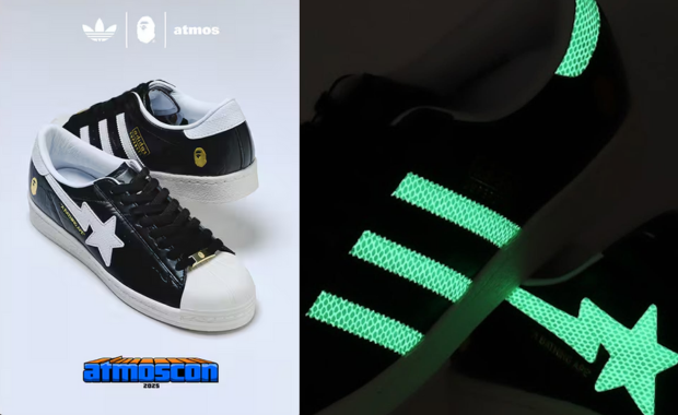 atmos x BAPE x adidas Superstar