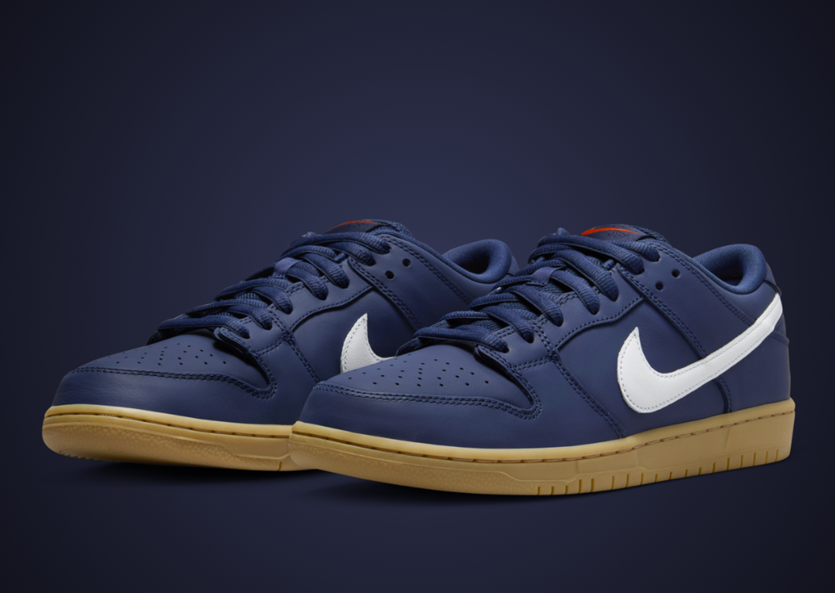 Navy blue shop nike sb dunks