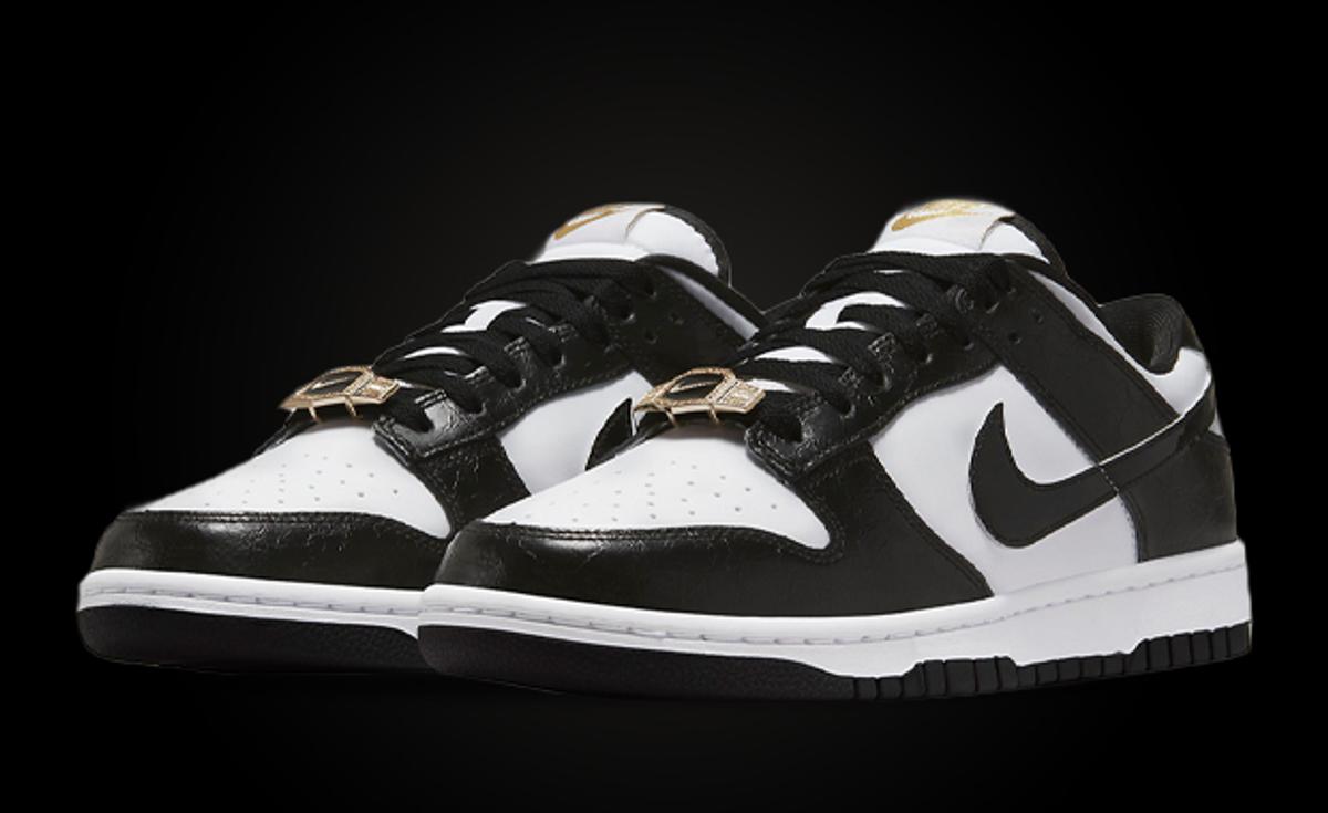 Official Look Nike Dunk Low World Champ White Black