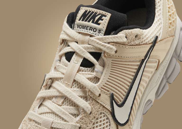 Nike Zoom Vomero 5 Pearl White (W) Midfoot Detail