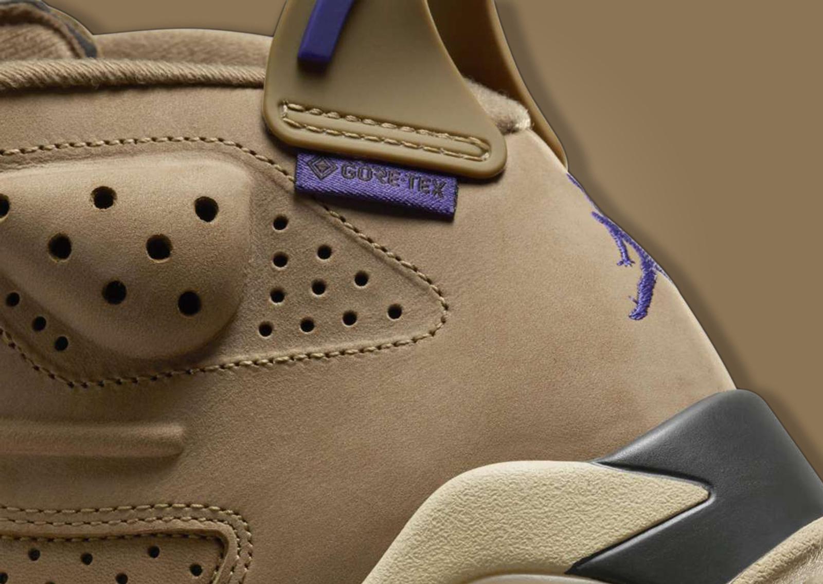 Air Jordan 6 Retro Gore-Tex (W) Heel Detail