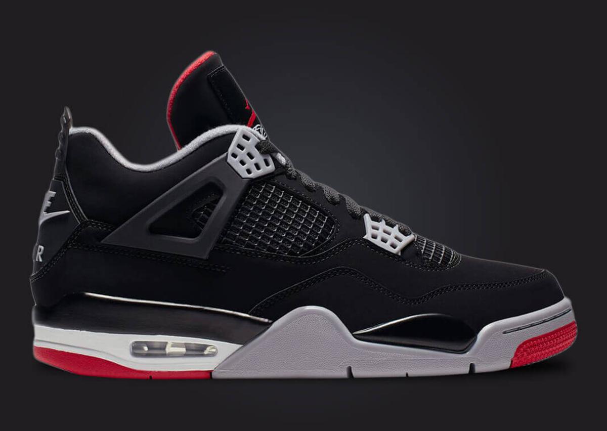 Air Jordan 4 Retro Bred (image via Nike)