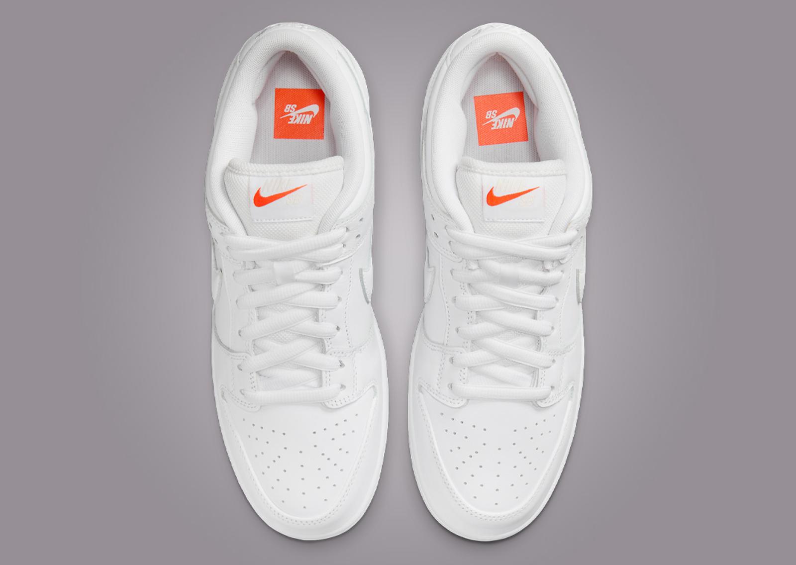 Nike SB Dunk Low ISO Triple White Top