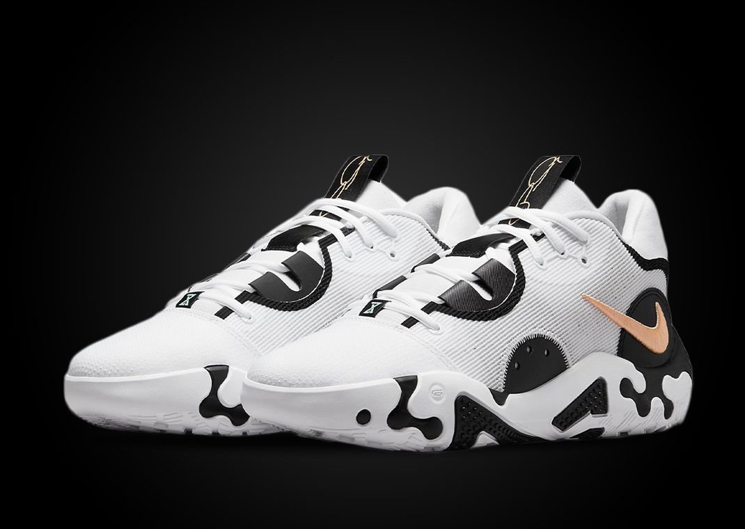 nike pg 2 black and white