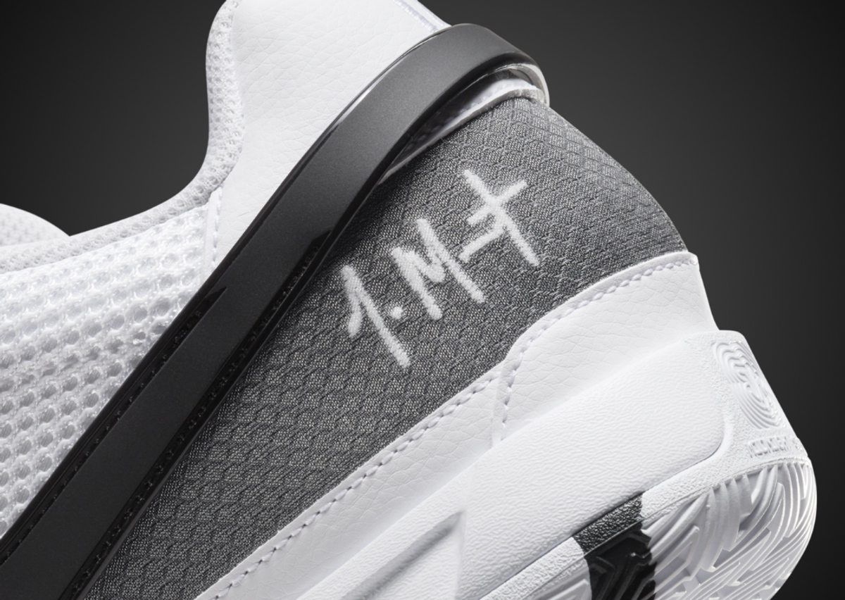 Nike Ja 1 White Black Heel Detail