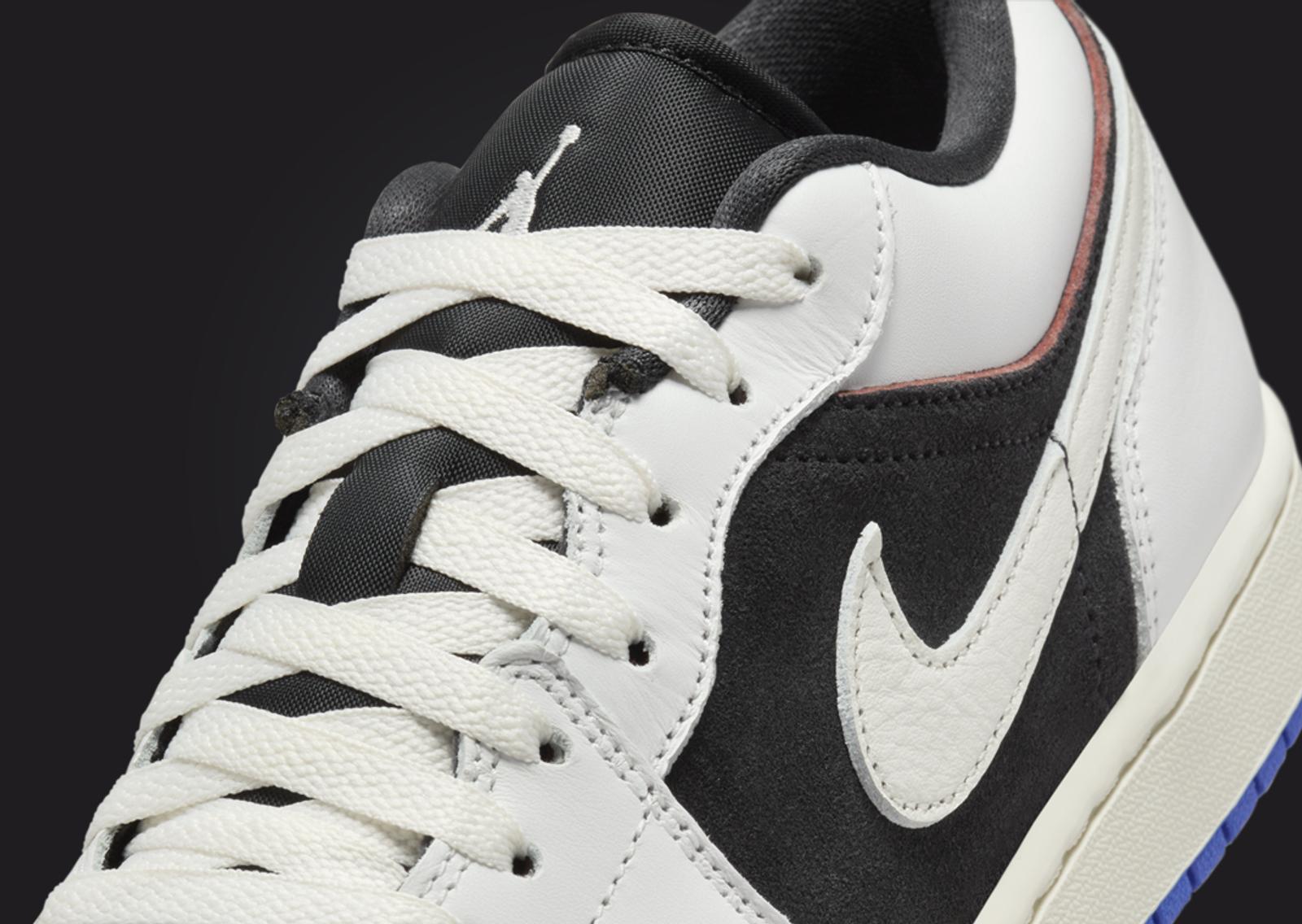 Air Jordan 1 Low Quai54 Tongue Detail