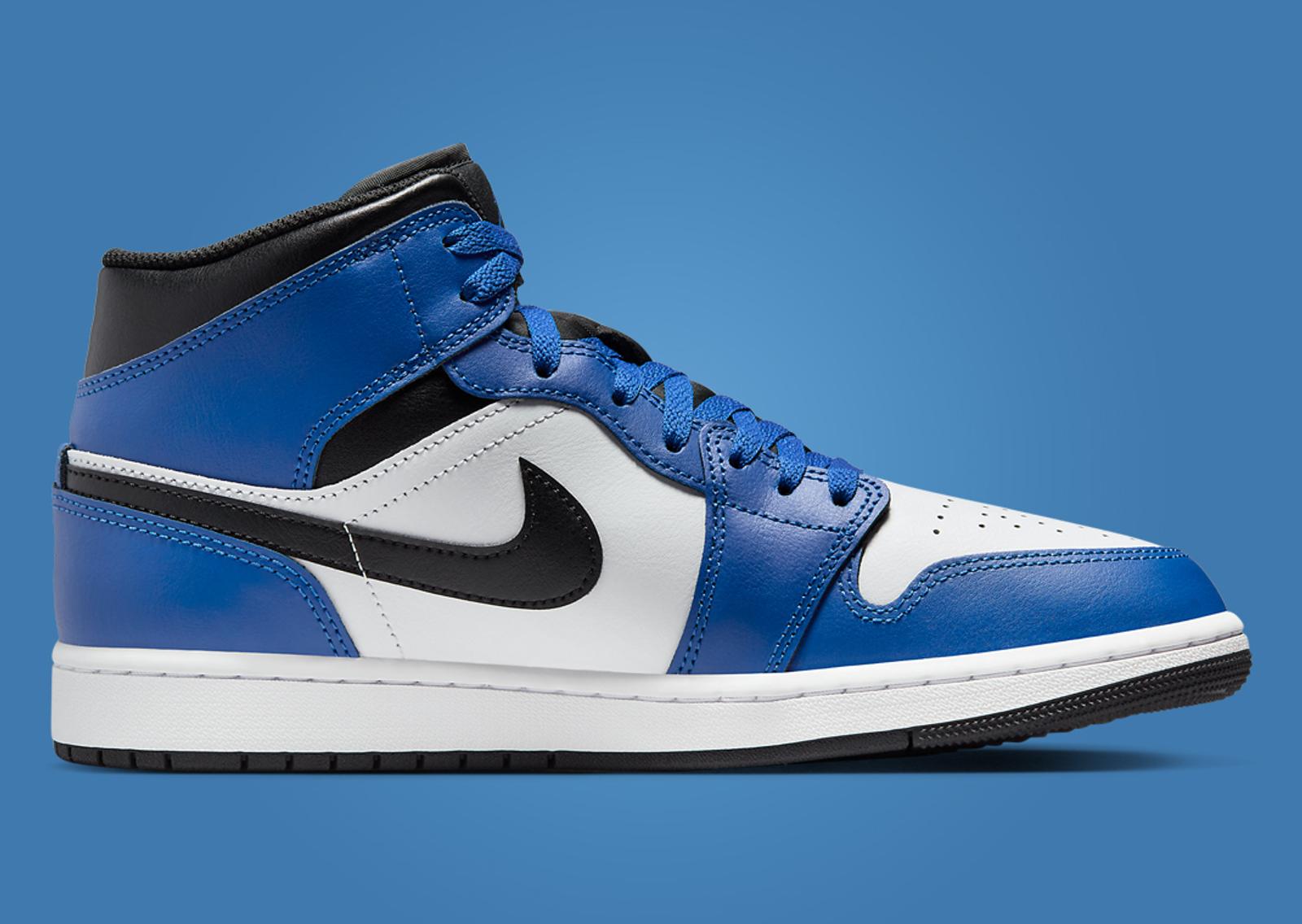 Air Jordan 1 Mid Game Royal Medial Left