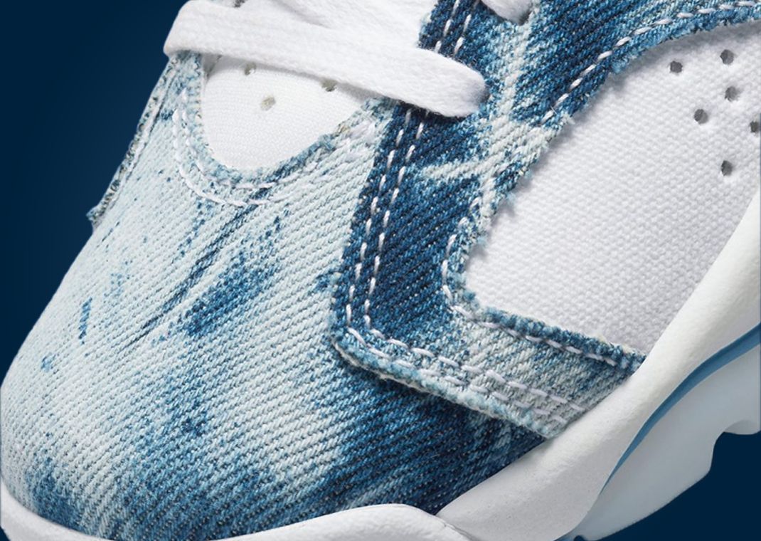 The Air Jordan 6 Appears In Washed Denim
