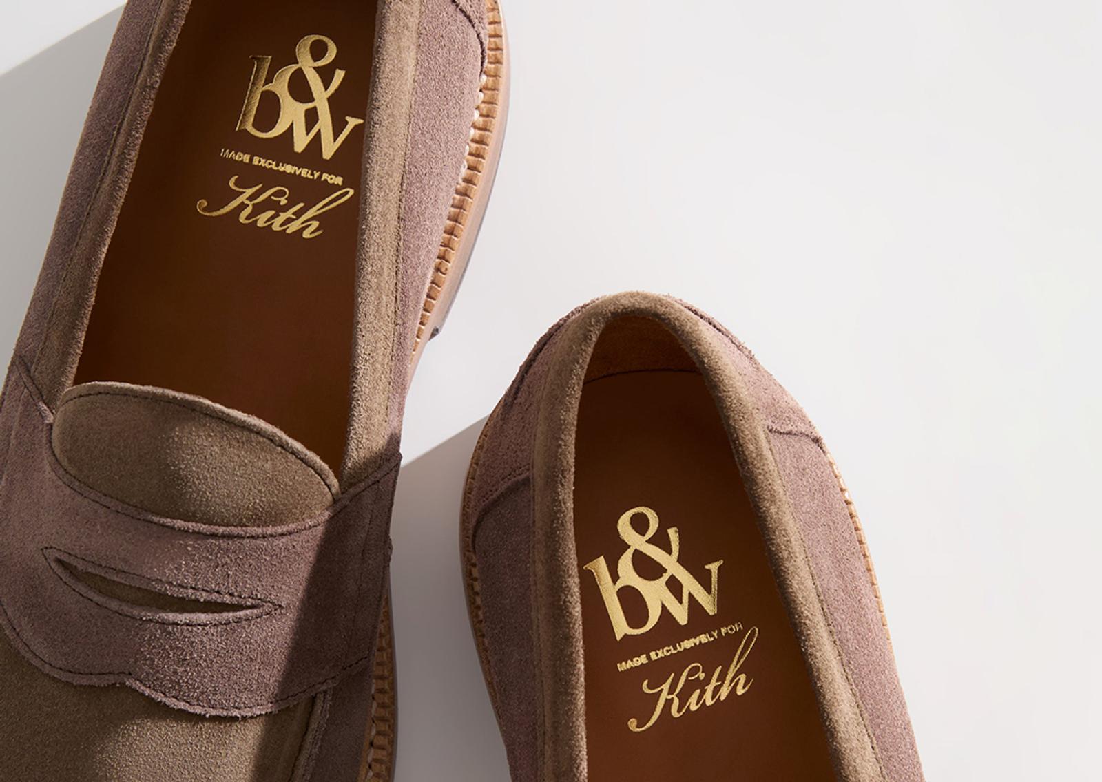 Kith x Blackstock & Weber Ellis Penny Loafer Brown Insole