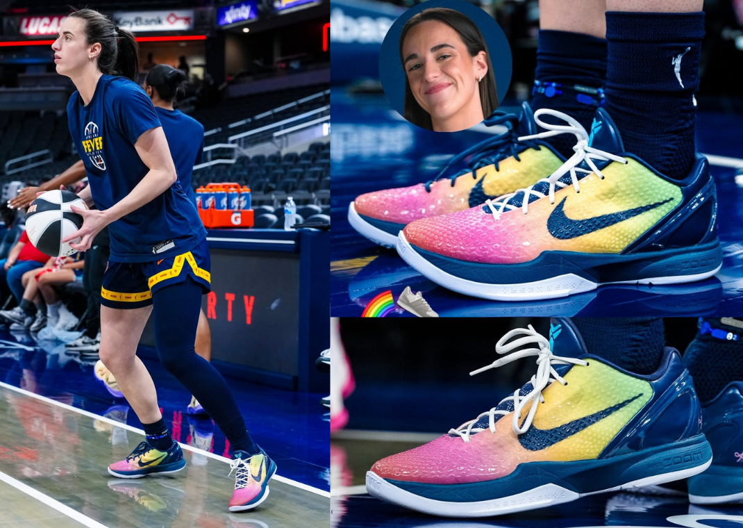 Caitlin Clark Debuts Her Final Kobe PE - Taylor Swift Eras Tour