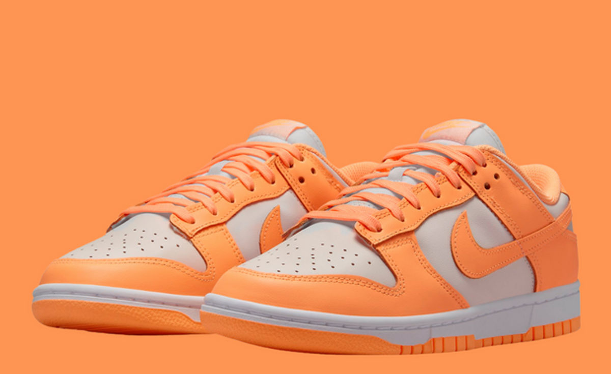 Creamy Peach Vibes Land On This Nike Dunk Low