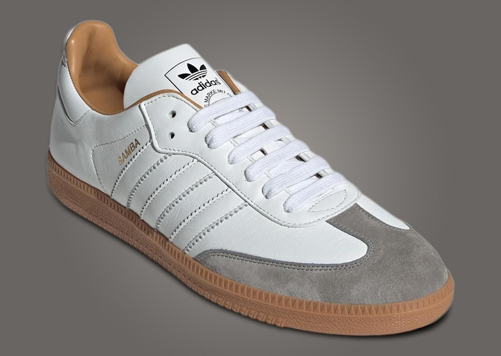 adidas Samba Made in Italy White Angle