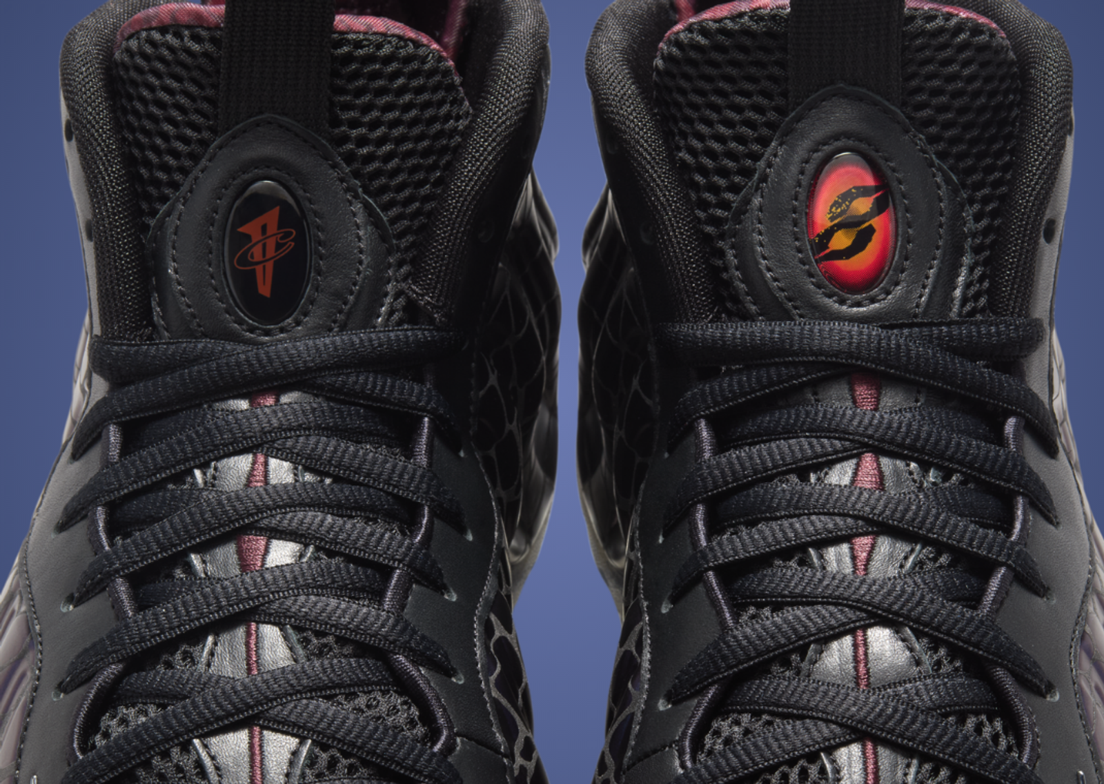 Tekken 8 x Nike Air Foamposite One Premium Tongue Detail