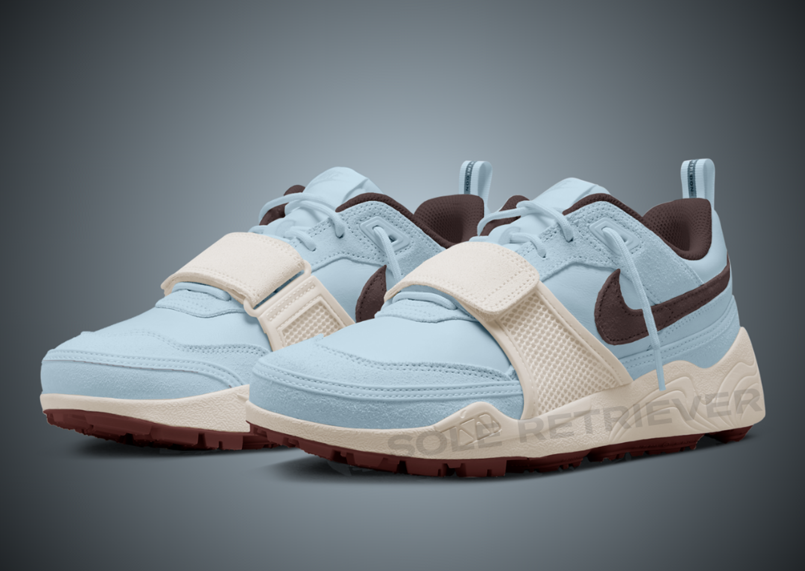 The Travis Scott x Nike Zoom Field Jaxx Leche Blue Releases Spring 2025