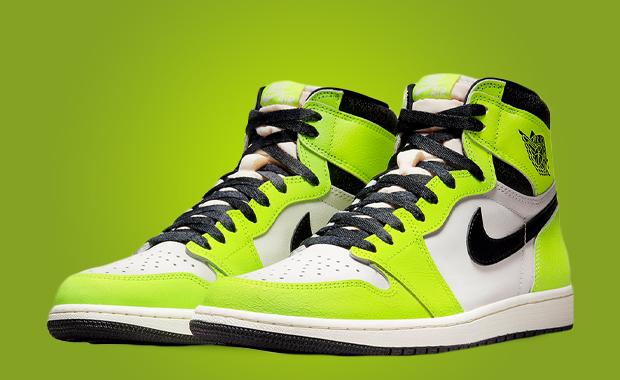 The Air Jordan 1 High Visionaire Comes In Volt