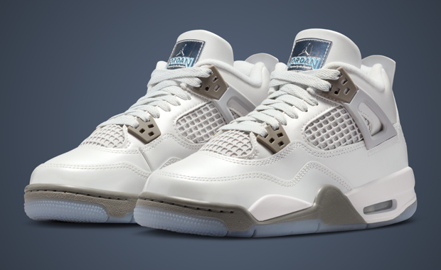 Air Jordan 4 Retro GS Photon Dust Blue Chill 