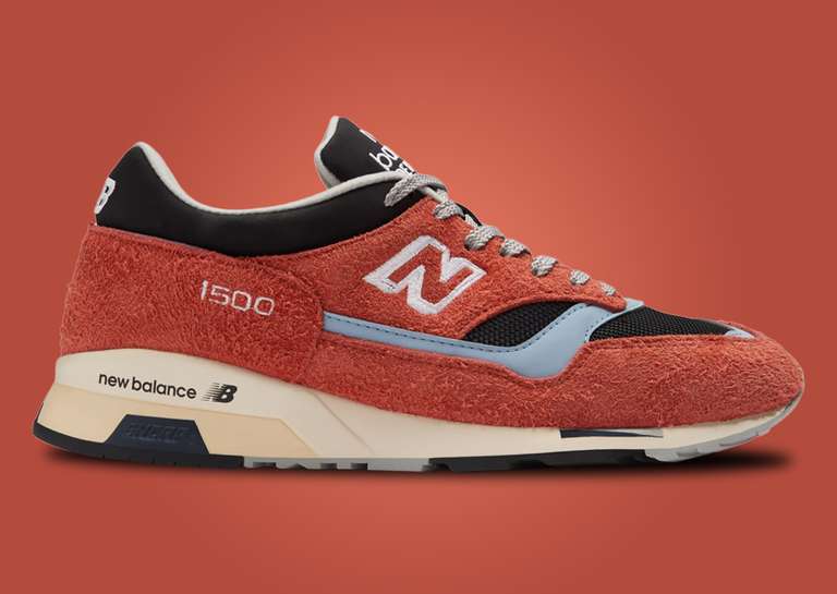 New Balance 1500 Made in UK Blood Orange Lateral