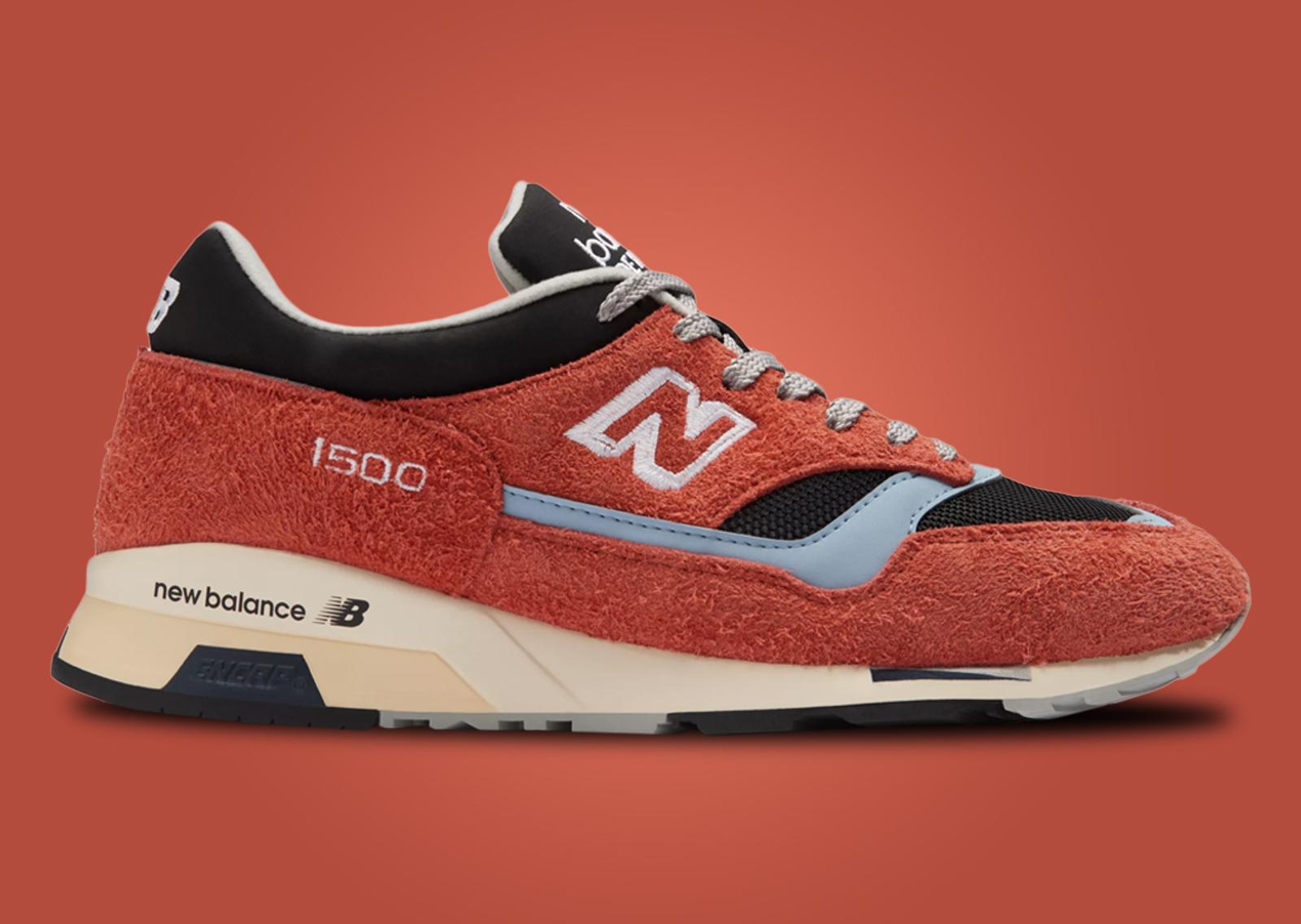 New Balance 1500 Made in UK Blood Orange Lateral