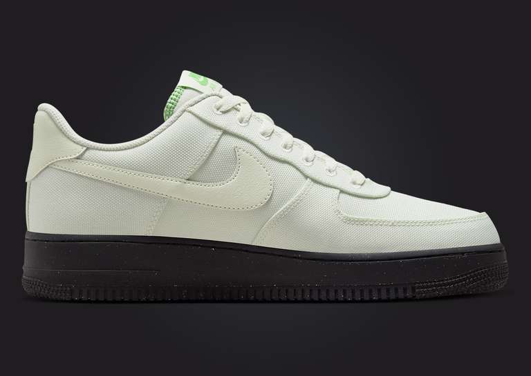 Nike Air Force 1 Low Sustainable Canvas Sea Glass Medial