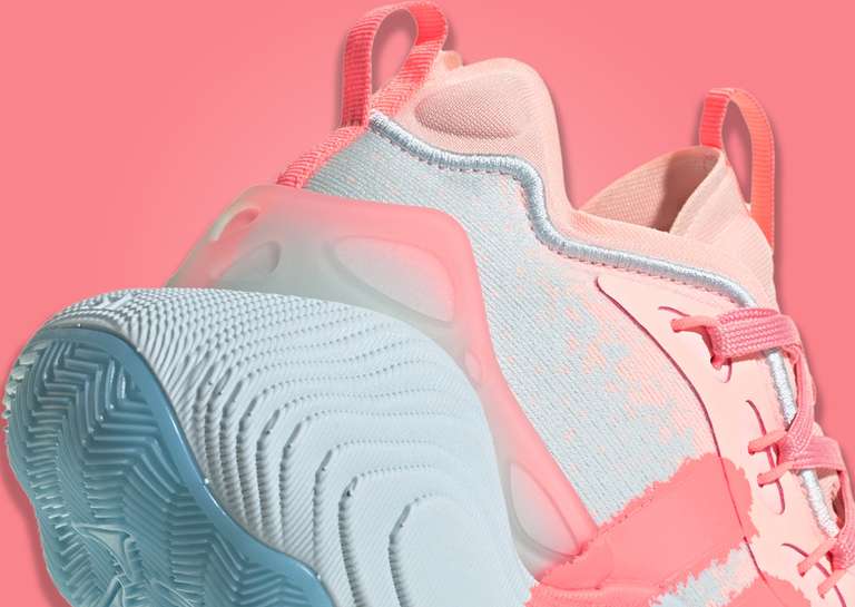 adidas Trae Young 3 Cotton Candy Heel