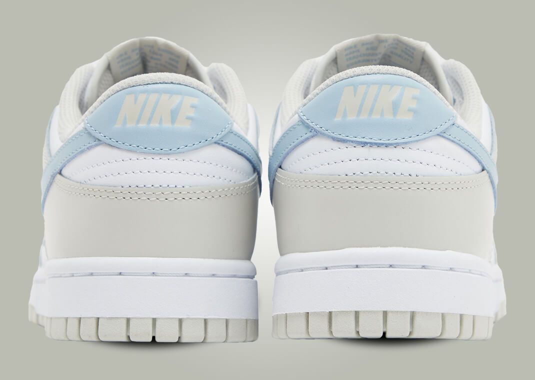 The Women's Nike Dunk Low Light Bone Light Armory Blue Releases