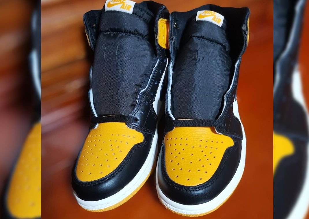 Release Date Air Jordan 1 High Yellow Toe