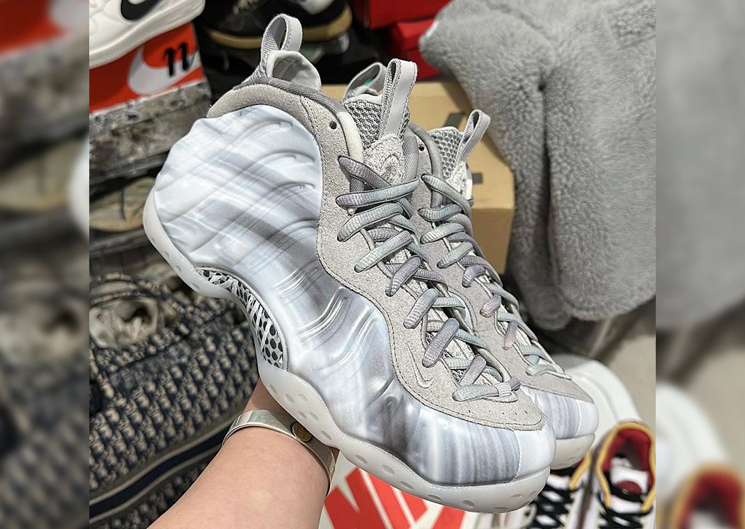 Nike foamposite outlet gray