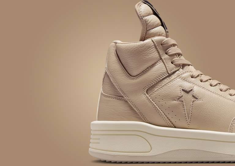 Rick Owens x Converse DRKSHDW TURBOWPN Mid Cave Lateral Detail