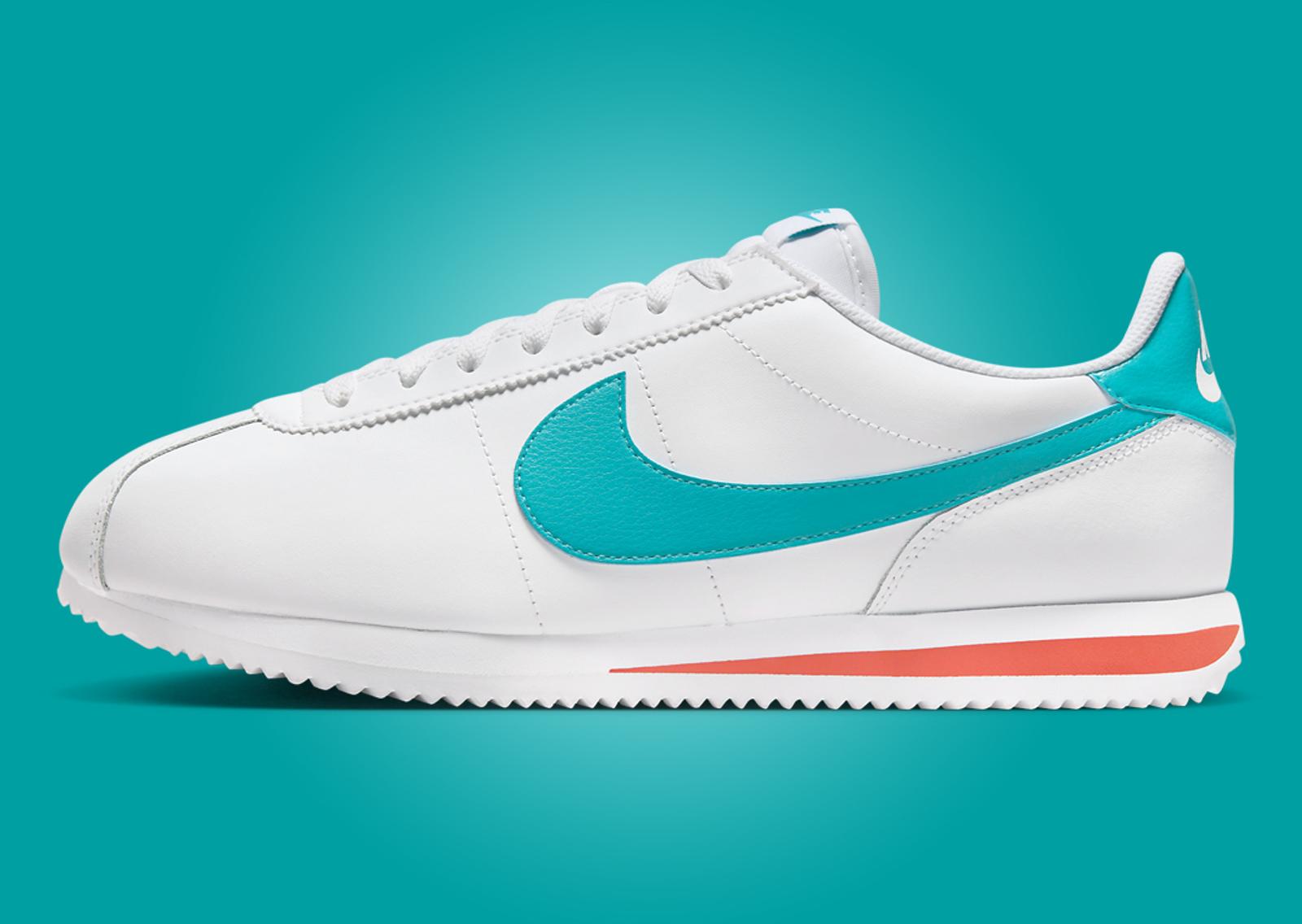 Nike Cortez Miami Dolphins Lateral